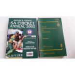 CRICKET, softback editions, The Protea Cricket Annuals of South Africa, inc. 1976 onwards, slight