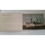 NAVAL, Woolson Spice The White Squadron Album, with Lion Coffee envelope (small tears to edges),