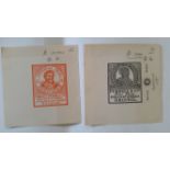 TOBACCO LABELS, selection of label proofs, post-war, inc. Purnell, Maggs, Edwards Ringer, Leake,