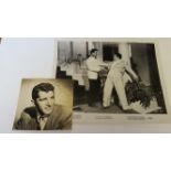 CINEMA, signed selection, inc. Dean Martin, magazine photo (4.5 x 4.25); Tony Curtis, Forbidden