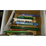 GOLF, selection, inc. mainly books, programmes etc., G to EX, 18