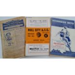 FOOTBALL, programmes, 1940s-50s, inc. QPR (3), v Bournemouth & Boscombe 1947/48, v Rotherham 1951/