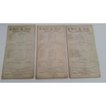 CRICKET, scorecards, 1939, all played at Lords, inc. Gentlemen v Players, MCC v Oxford University,