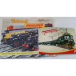MODEL RAILWAY, brochures, late 1950s, inc. Fleischmann (3), Gleisanlagen (track layouts), 1958/9 &