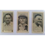 CRICKET, Australian part sets, inc/ Phillips Test Cricketers (26), Dudgeon & Arnell (5), Hoadley (