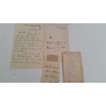 CRICKET, selection, inc. signed album page (3 x 5), dated 1923, nine signatures, inc. Andrew