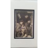 POP MUSIC, Yardbirds, signed newspaper photo by Keith Relf & Jim McCarty, overmounted, 7.5 x 9.5