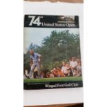GOLF, programme for 74th United States Open at Winged Foot Golf Club, the competition was won by