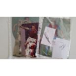 FOOTBALL, Aston Villa, selection of signed cards, t/cs, magazine photos etc., 30* signatures in