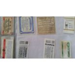 COUPONS, selection, inc. Kensitas, DSO, White Abbey, Quids-In, Winston, Players, du Maurier,