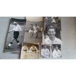 FOOTBALL, Swansea Town, press photos. c.1949/50, inc. Roy Keane (2, with feint signatures), Dai