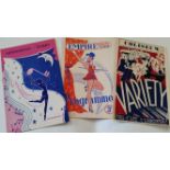 MAGIC, theatre programmes, 1940s-1950s, inc. The Great Lyle, Kalanag, N'Gai, Howard De Courcy,