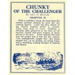 BARRATT, Chunky of the Challenger, Nos. 30 & 31, paper issue, EX,2