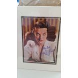 CINEMA, signed photo by Jane Russell, h/s in white blouse, overmounted, 10.75 x 13 overall, EX