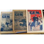 COMICS, The Gem, mainly 1930s, FR to VG, 55*