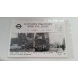 POSTCARDS, modern selection, inc. transport, inc. London's Transport Over The Years sets (4), art,