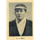 HARTLEY, South African English Cricket Tour 1929, complete, large, slight corner knocks, FR (1) to