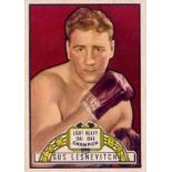 TOPPS, Ringside Boxers, Nos. 1, 2, 4, 5, 7-9 & 12-14, large, VG, 10