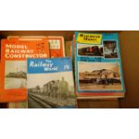MODEL RAILWAY, magazines, 1950s-1960s, inc. Railroad Model Crafstan (55), Model Railway