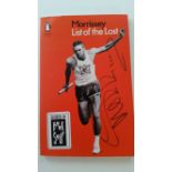 POP MUSIC, The Smiths, signed paperback edition of List of the Lost by Morrissey, rare, to front