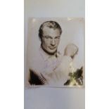 CINEMA, signed photo by Gary Cooper, h/s in white shirt, 1956, G