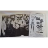 POP MUSIC, signed selection, inc. The Hollies (album page), Bobby Darin, Cilla Black (programme),