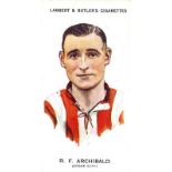 LAMBERT & BUTLER, Footballers 1930-1, complete, a few a.c.m., G to VG, 50