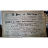 NEWSPAPERS, St Pancras Guardian, mainly 1914, FR to G, 30*