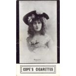 COPE, Actresses BLARM, short, printed backs, creased (3), FR to G, 6 + 3