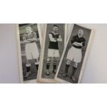 TOPICAL TIMES, Footballers, Panel Portraits, complete (5), 1932, 1934, 1935, 1938 & 1939; part