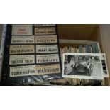 TRAVEL, selection, inc. railway luggage labels (24), mainly Southern Railway; scrapbook laid down