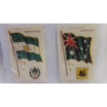 A.T.C., National Flags & Arms, extra-large silks, duplication, some fraying, G to VG, 110+