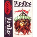 SWEET CIGARETTE PACKETS, Goodies & Primrose, hulls only, inc. Secret Wars, Robbers & Thieves,