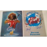 POP MUSIC, signed programmes, 1990 Brits, by Lisa Stansfield, Neneh Cherry & two others; Dr Hook