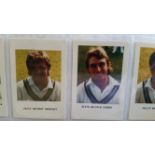 TRADE, cricket & football, inc. Glos CCC, Gold Cricket Cards, Sudocards, Brindley, Harbour