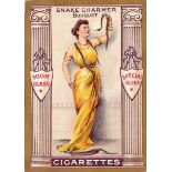 SALMON & GLUCKSTEIN, Advert Card, Snake Charmer, 65 x 97mm, slight corner knocks, G