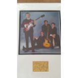 POP MUSIC, signed selection, inc. Gerry & the Pacemakers (album page overmounted with photo),