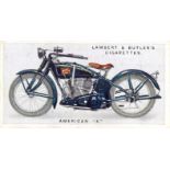 LAMBERT & BUTLER, Motor Cycles, complete, G to VG, 50