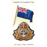 HIGNETT, Ships Flags and Cap Badges 1st, complete, VG to EX, 25