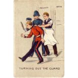 REDFORD, Naval & Military Phrases, Turning Out the Guard, edge knocks, FR