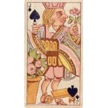 KINNEY, Harlequin Cards, jack of spades, G