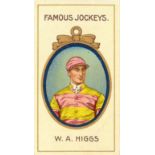 TADDY, Famous Jockeys, Higgs, with frame, EX