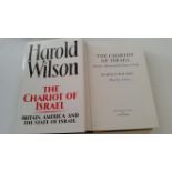 POLITICS, signed hardback edition by Harold Wilson, The Chariot of Israel, to title page, dj, EX