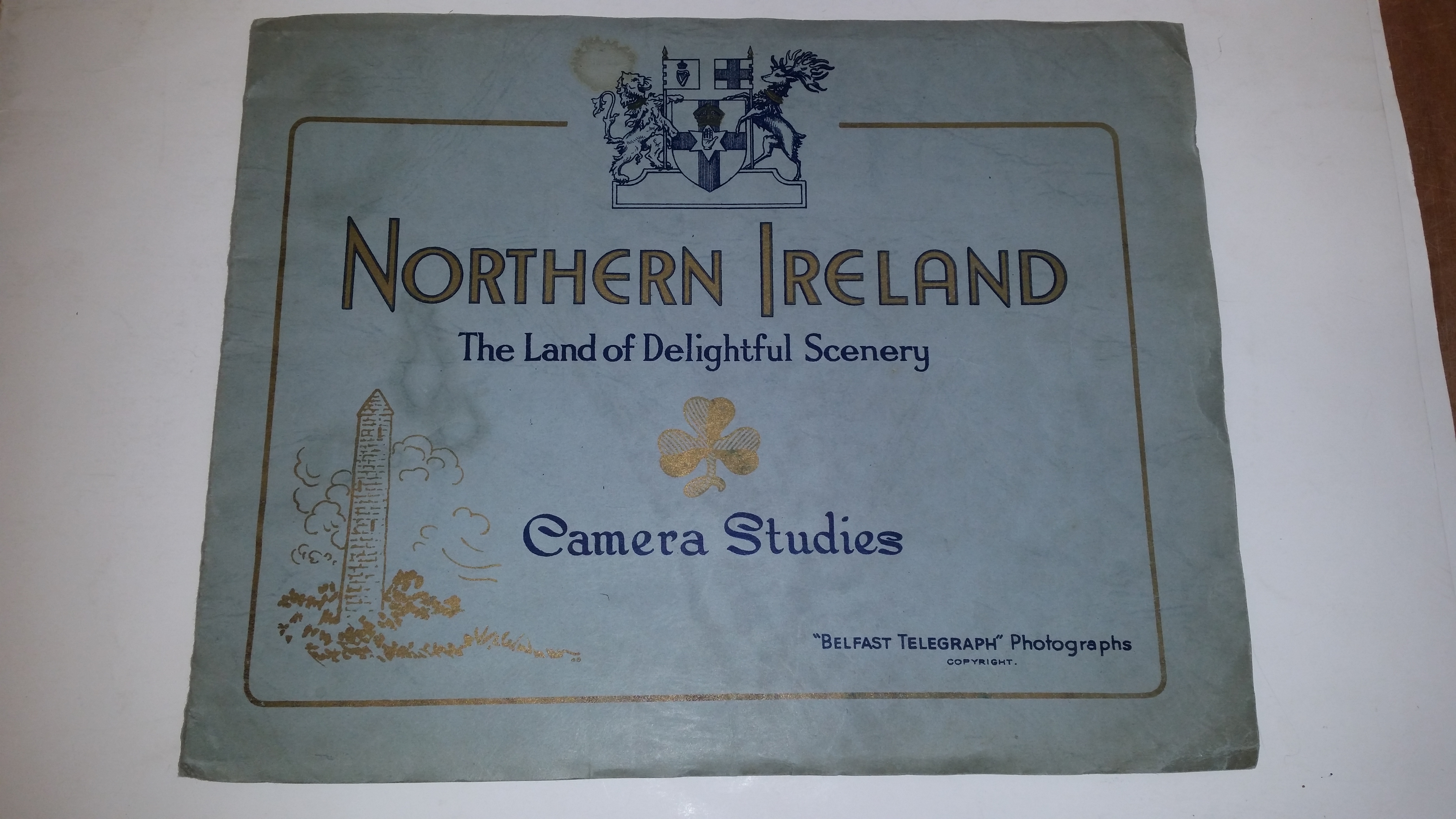 IRELAND, booklet, Northern Ireland - The Land of Delightful Scenery, Camera Studies by Belfast