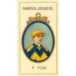 TADDY, Famous Jockeys, Fox, with frame, VG