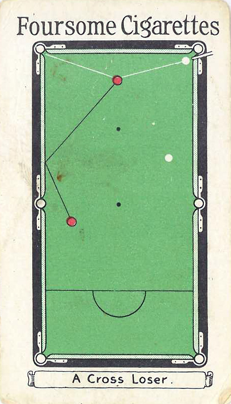 SINCLAIR R., Billiards by Willie Smith 1st (No. 8), 2nd (No. 12) & 3rd (No. 28), corner knocks, G,