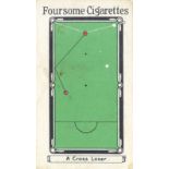 SINCLAIR R., Billiards by Willie Smith 1st (No. 8), 2nd (No. 12) & 3rd (No. 28), corner knocks, G,