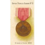 TADDY, British Medals & Ribbons, Nos. 12 & 14, VG to EX, 2