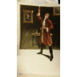 THEATRE, poster, showing man raising glass (Gilbert & Sullivan), by Stafford of Nottingham, 20 x 30,