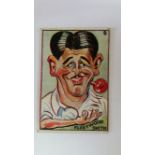 SWEETACRE, Cricketers (1938), No. 8 Fleetwood-Smith (Australia), caricatures, G